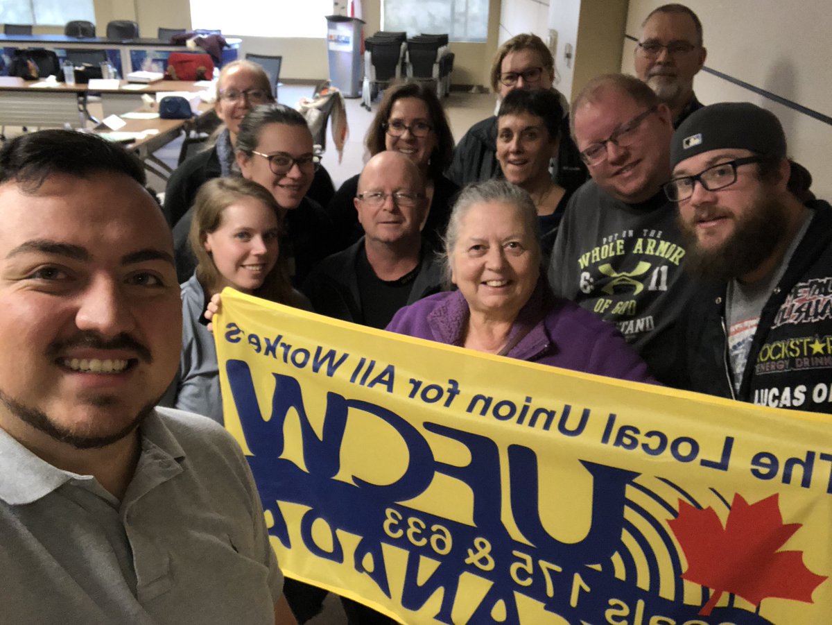 Today I had the honor to share my experiences as an Organizer with this amazing group of Stewards as part of our Local’s week long training. Thank you for all the work you do for #WorkersRights. 

#UnionStrong #UFCWyourUnion

<a href="/UFCW175633/">UFCW Locals 175 & 633</a> <a href="/JoinUFCW175/">Your Voice at Work</a>