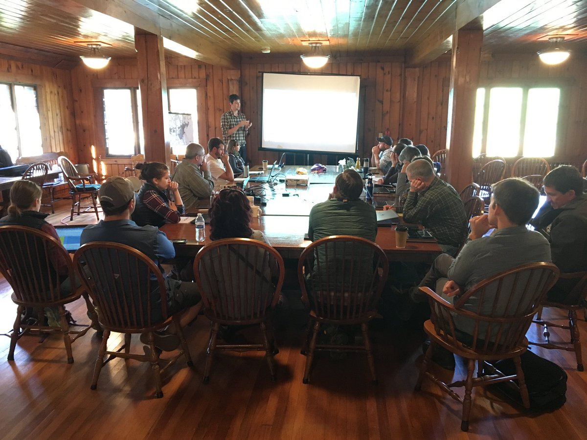 salamander_jill's tweet photo. Hooray! We led a successful inter-agency expert elicitation workshop for wood turtles - a species being considered for federal protections under the ESA! Weโll use the products in a population viability model to assess the speciesโ future condition. Thanks experts! #TurtlesRULE https://t.co/IiP3CQbCKZ