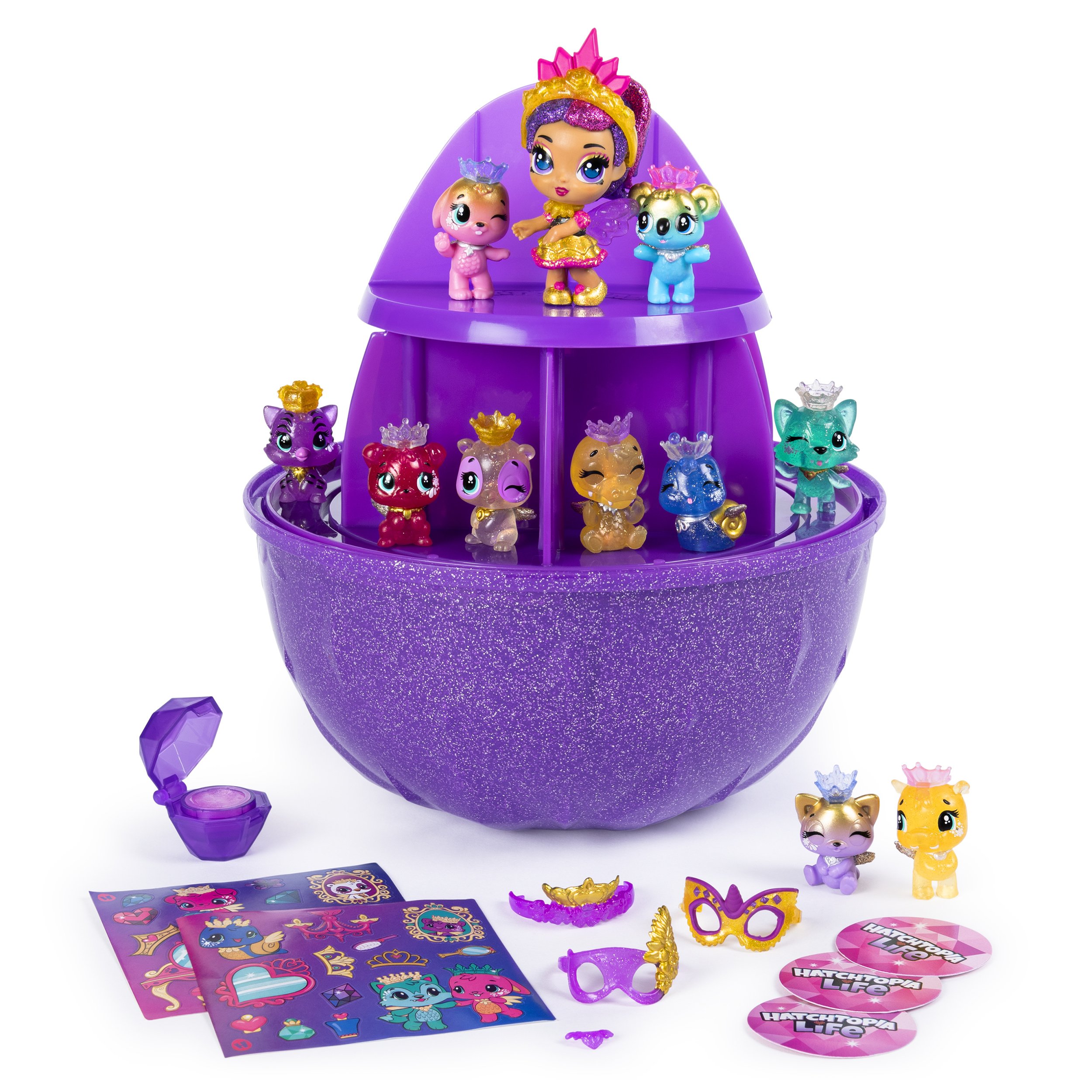 Hatchimals purple egg hotsell