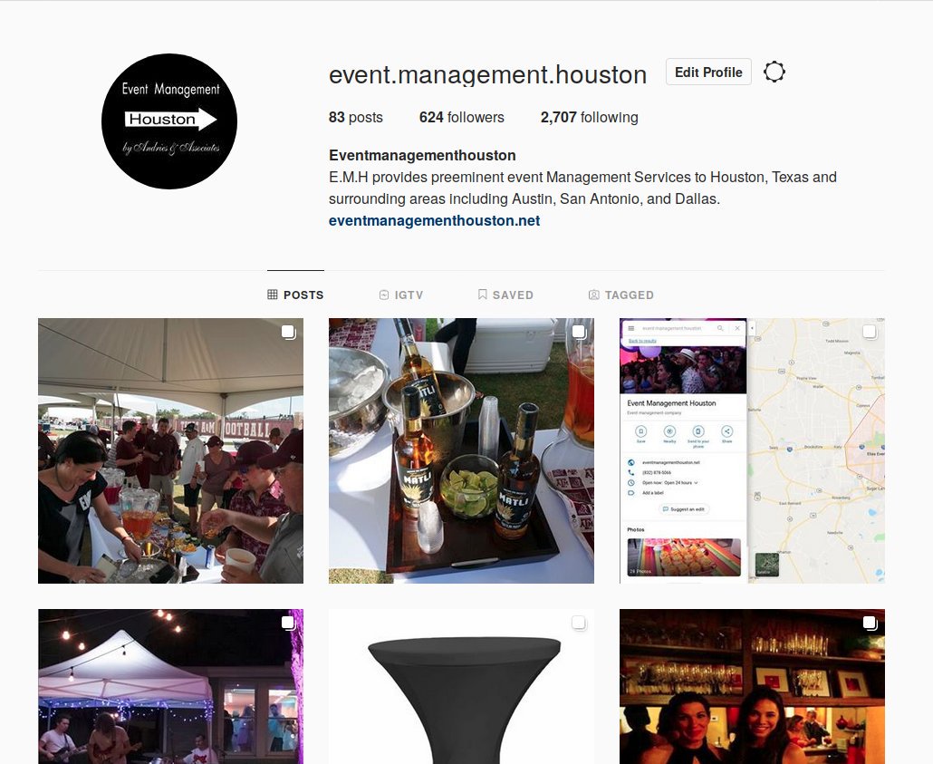 We are also on Instagram. Check us out there if you want up-to-date content or to check out pictures from our past events.
instagram.com/event.manageme…

#eventmanagement #houston #houstonevents #partyplanning