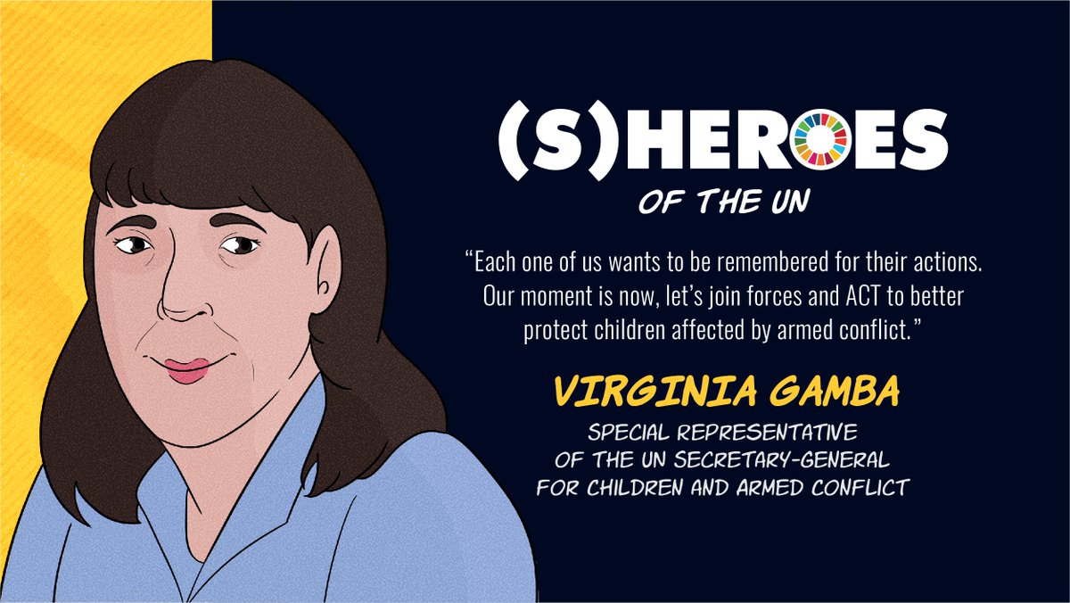 unfoundation's tweet photo. Virginia Gamba is no stranger to high-pressure jobs.

She has spent her career working on peace, disarmament, &amp; security with the @UN @_AfricanUnion and the government of her hometown, #BuenosAires: https://t.co/tIyvf2chsI #UNSheroes https://t.co/YbChRaHzwW