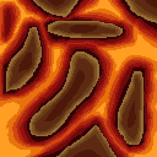 HOT DO NOT TOUCH! #molten lava for the #pixel_dailies #pixelart #aseprite @Pixel_Dailies https://t.c<a href="/tag/molten"class="tags">#molten</a><a href="/tag/pixel_dailies"class="tags">#pixel_dailies</a><a href="/tag/pixelart"class="tags"><span>#pixelart</span></a><a href="/tag/aseprite"class="tags"><span>#aseprite</span></a>