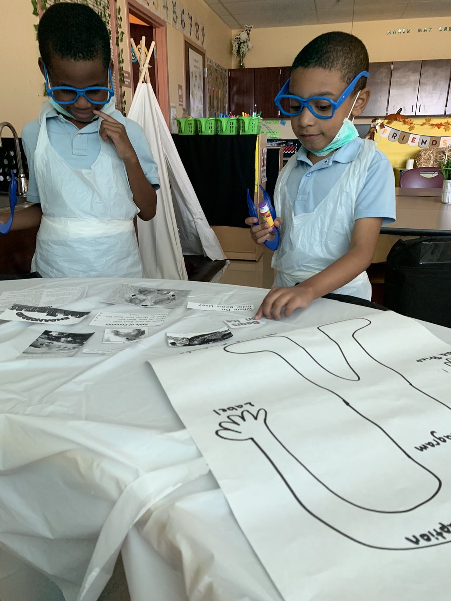 MissGudgell's tweet photo. Welcome to our Nonfiction Research Hospital where we helped save our patients lives by performing text feature surgery and took notes for our informational teaching books! https://t.co/Mq5en6L7P6