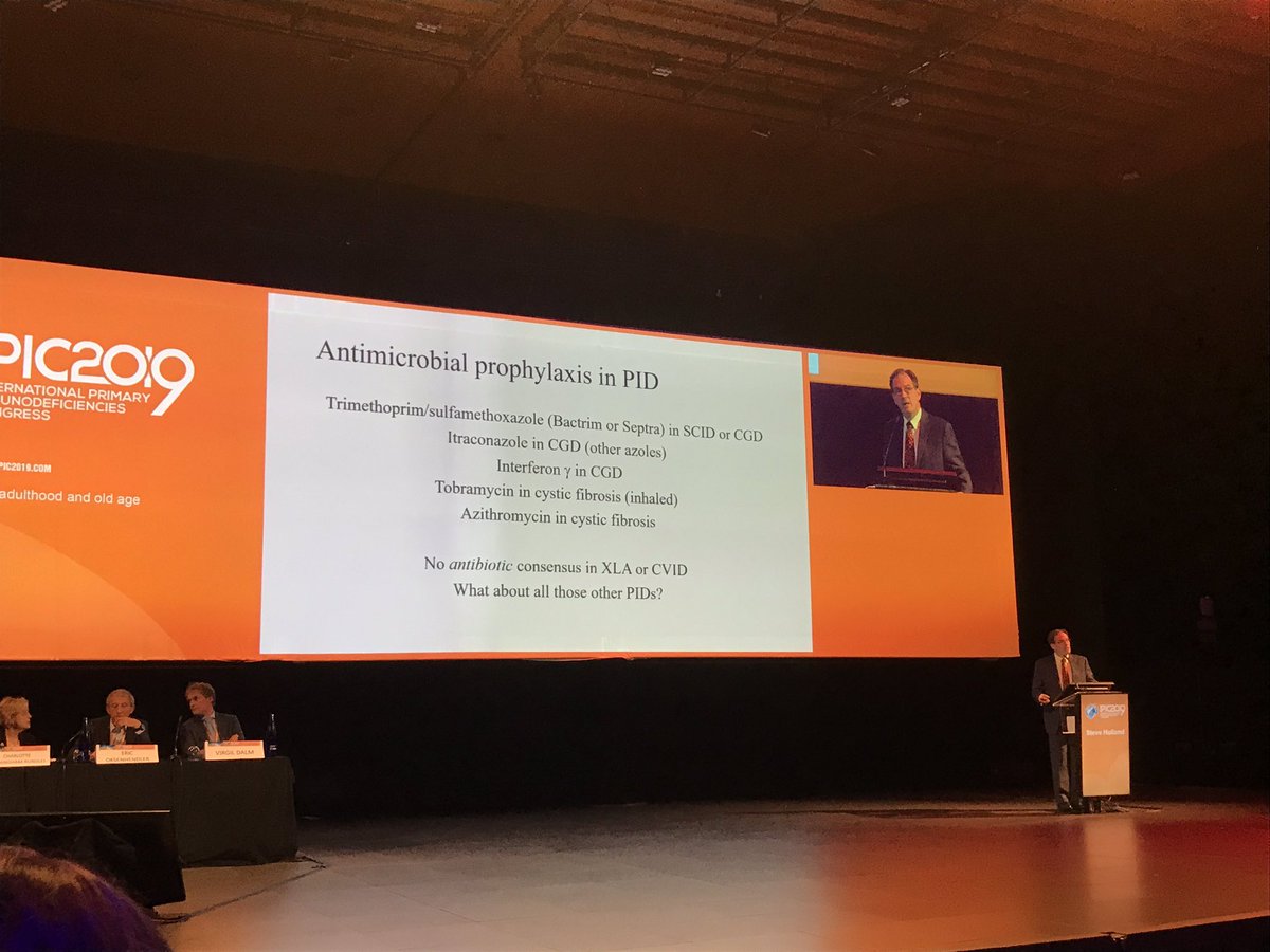 stutangye's tweet photo. One of my favourite speakers at any meeting. Steve Holland from NIH could read names from a phone book and would still be entertaining, captivating and informative! #IPIC2019 https://t.co/gdUXXZ4wva