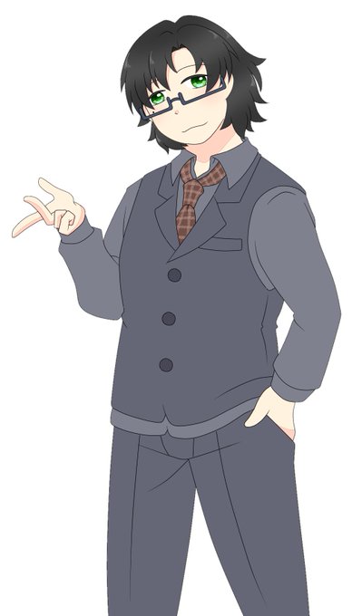 執事服のtwitterイラスト検索結果