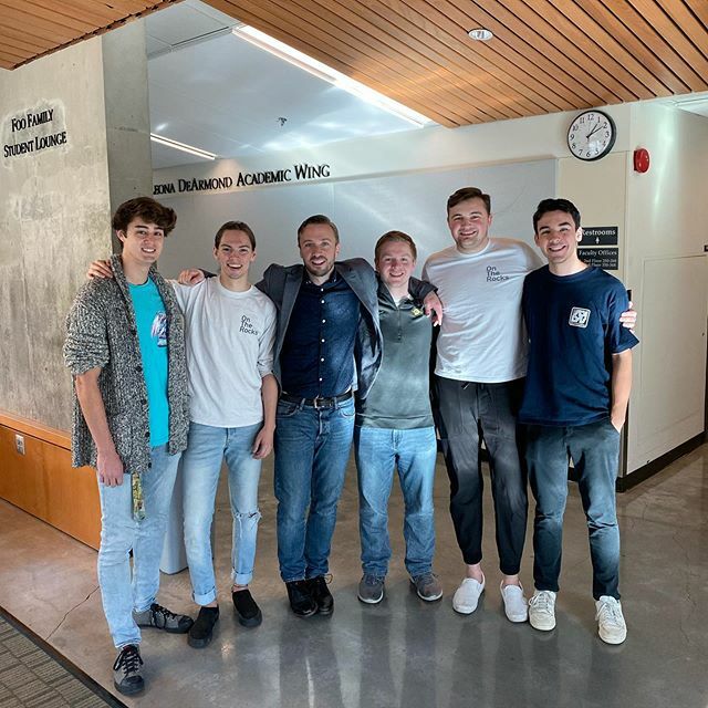 Today some OTR members got the opportunity to listen to @peterhollens talk about his experience in the music industry! Since Peter cofounded OTR in 1999 he’s created quite the career as a vocalist and entrepreneur. Be sure to check out his work! 
Also be sure to swing by the…