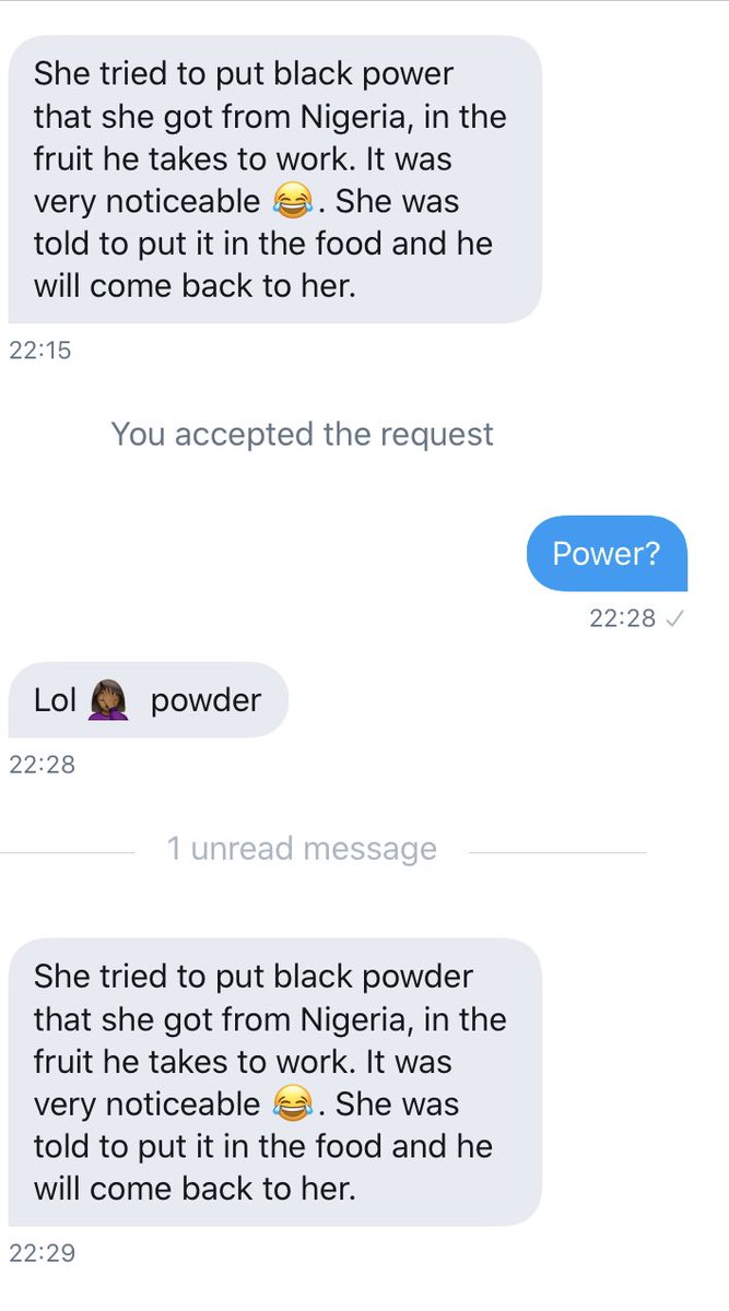 Black powder.