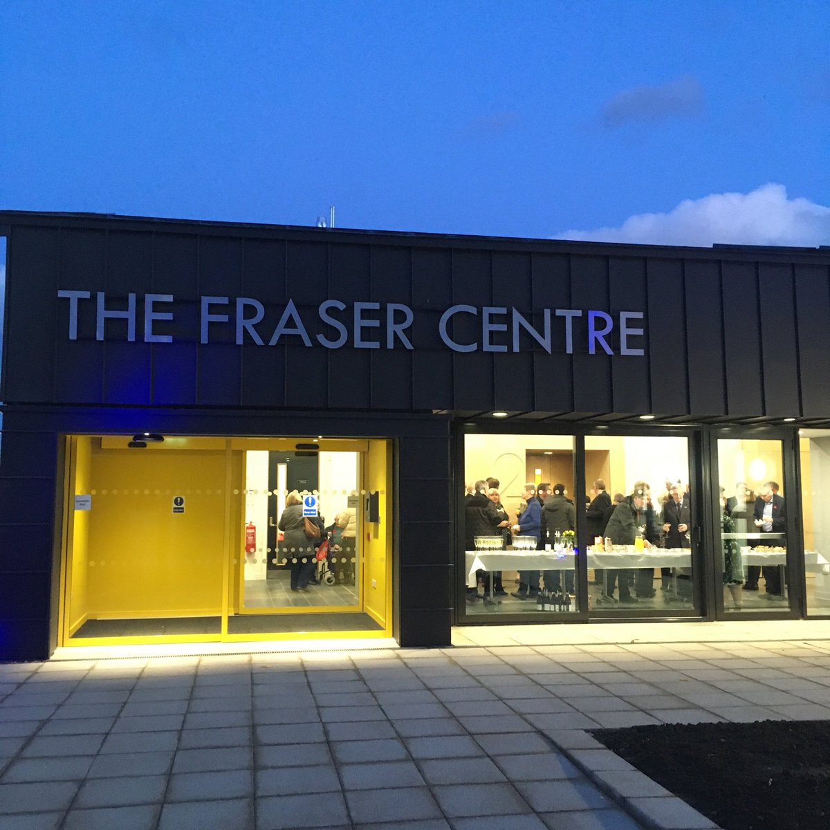 ‘ @thefrasercentre is OPEN! Testament to the hard work of the Fraser Centre Community Trust and all the other volunteers over the last 9 years. Local people, Lottery Players, @eastlothianAP @ELCouncil @HistEnvScot @housingregen all provided vital funds #lotteryfunded #Tranent