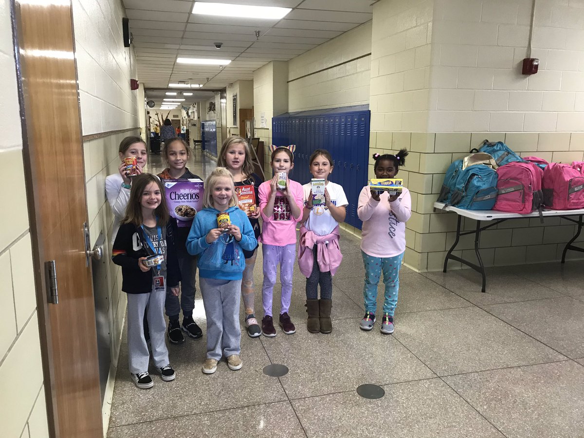 The Warren Student Leadership Team collected 13 big boxes of food to donate to the MD Food Bank! Thank you WES families, students and volunteers! <a href="/WarrenES_BCPS/">Warren Elementary</a> <a href="/TriciaAngelini/">Tricia Angelini</a> <a href="/skfischer94/">Sharon Fischer</a>