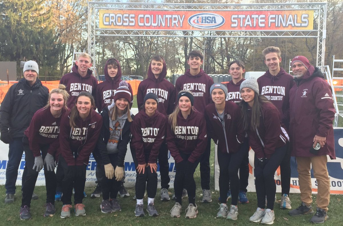 Runnin’ Rangers at Detweiller Park in Peoria...work hard!
#RunWhileYouCan 
#ihsaxc19