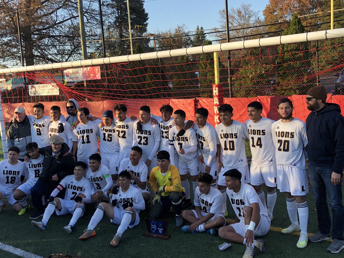 We want to officially congratulate our Lions and their impressive run as #4 seed all they way to “Champions!”  Hats off to all of the players along with Coach Snyder &amp; the coaching staff!

2019 SJ Group 1 Champions!  
🏆🦁⚽️