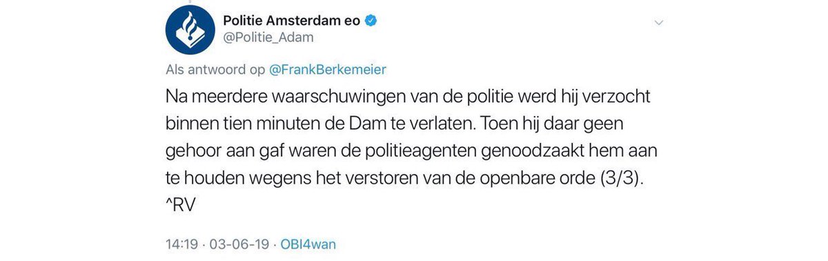 edwin_koning's tweet photo. #dag69 @Politie_Adam https://t.co/nkjFq6dK9m…
When the shit hits the fan #70dagen @Politie_Adam 

https://t.co/mDi141Gfs8…
De willekeur v @Politie_Adam en @Gemeente020 maar aanpakken antisemitisme ho maar... het is natuurlijk veel makkelijker  om een Jood aan te pakken https://t.co/btvVCja0Ps