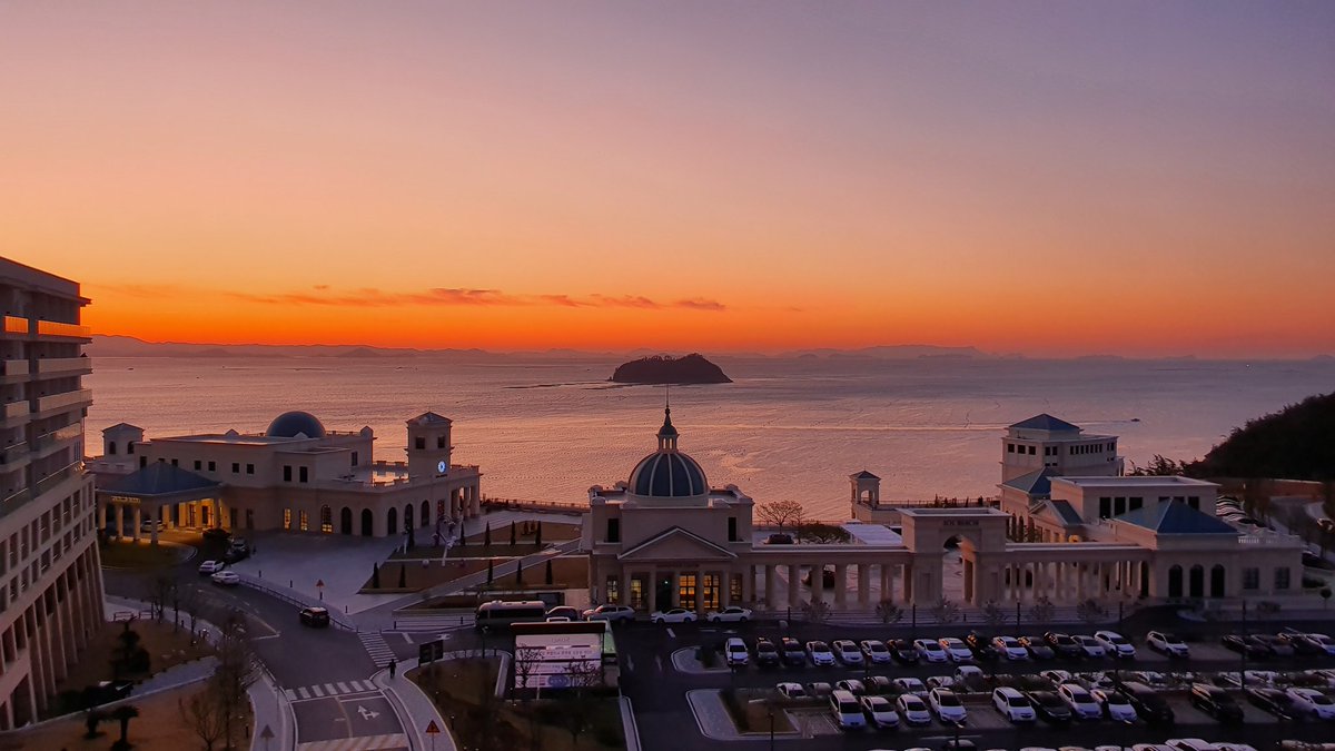 진도 솔비치에서의 해오름