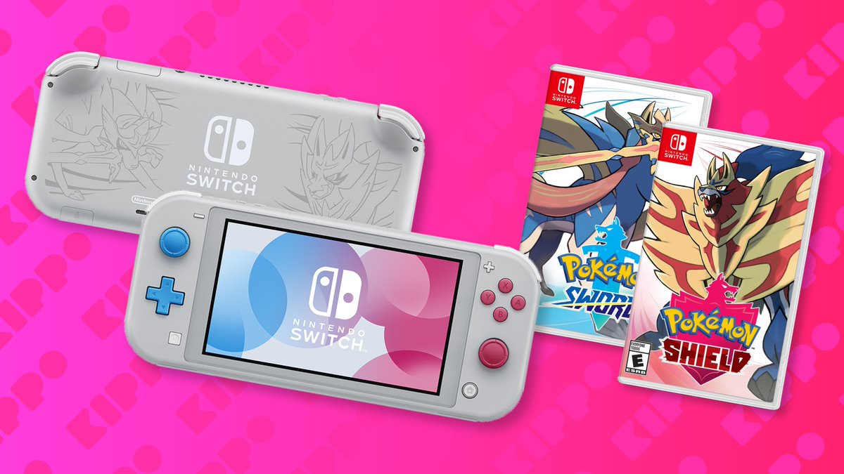 Hey Everyone!
We are giving away a Brand New Nintendo Switch Lite (Special Edition) + Pokémon Sword or Shield! 

Winner will be chosen Nov 15th, to enter you must:
-Follow us
-Like & Retweet
-Tag 2 Friends

#Nintendo #PokemonSwordShield #SwitchLite