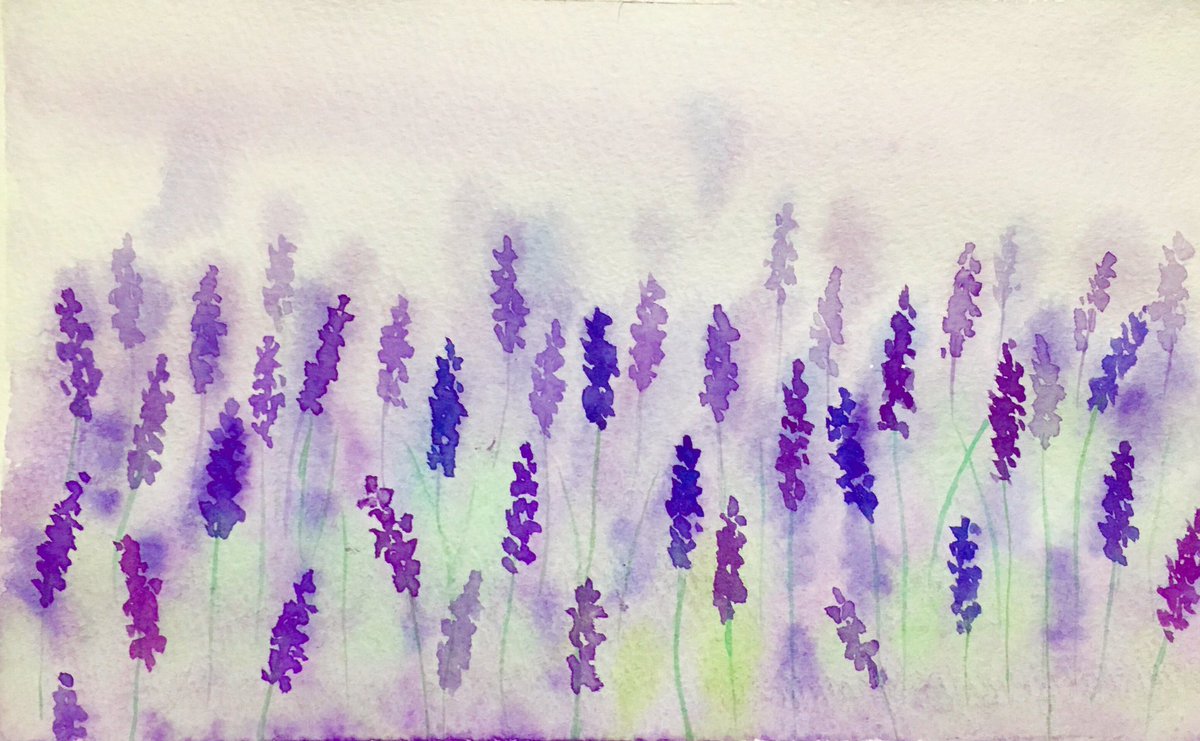 最安値級価格 絵画 水彩画 ラベンダー 絵画 タペストリ Orointegrated Coop