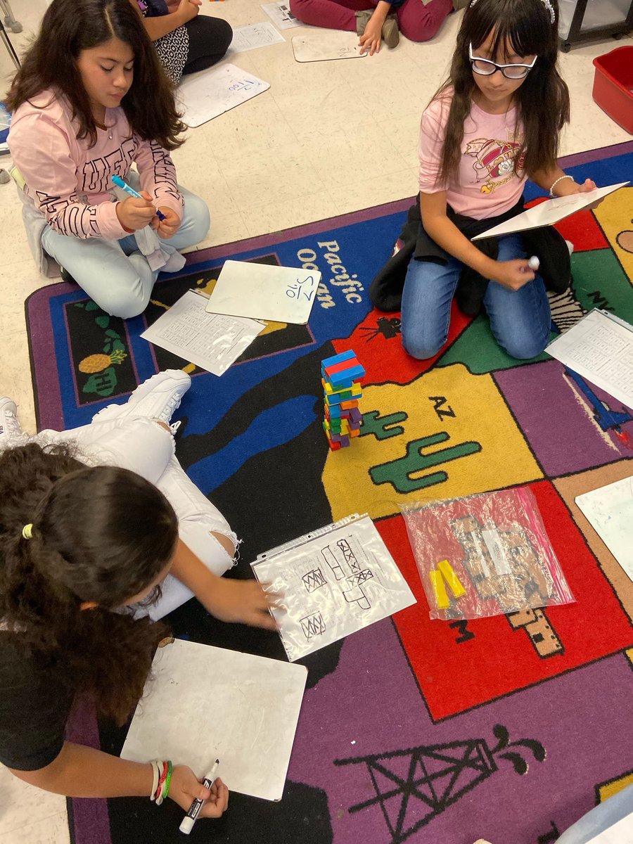 SinclairEagles's tweet photo. Ms. Astley’s class practiced fraction/decimal relationships with jenga and published their first full writing piece!  #sinclairsoars https://t.co/wlyKMkLp09