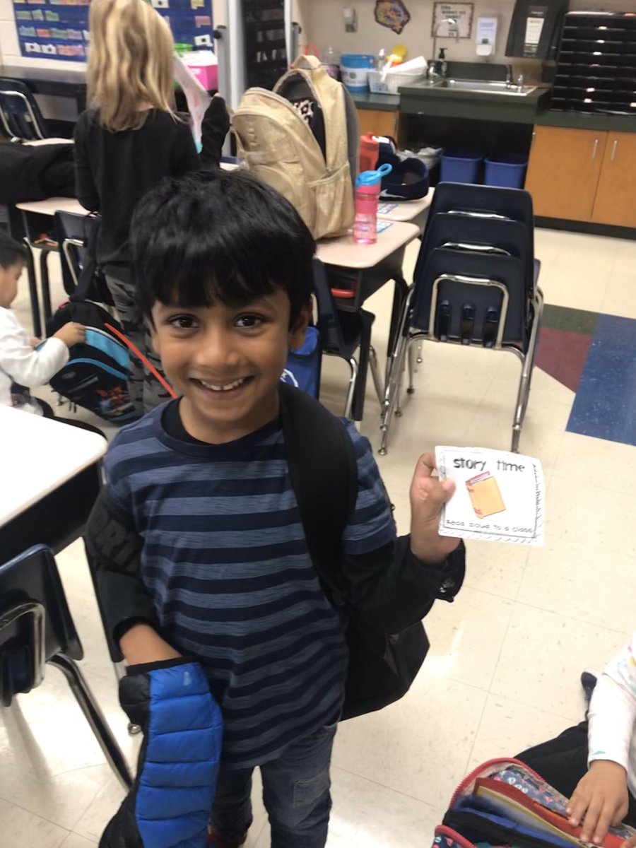 Reading to the principal is the best treasure in the treasure box!!! So excited! #sharonstrong #sharonreads