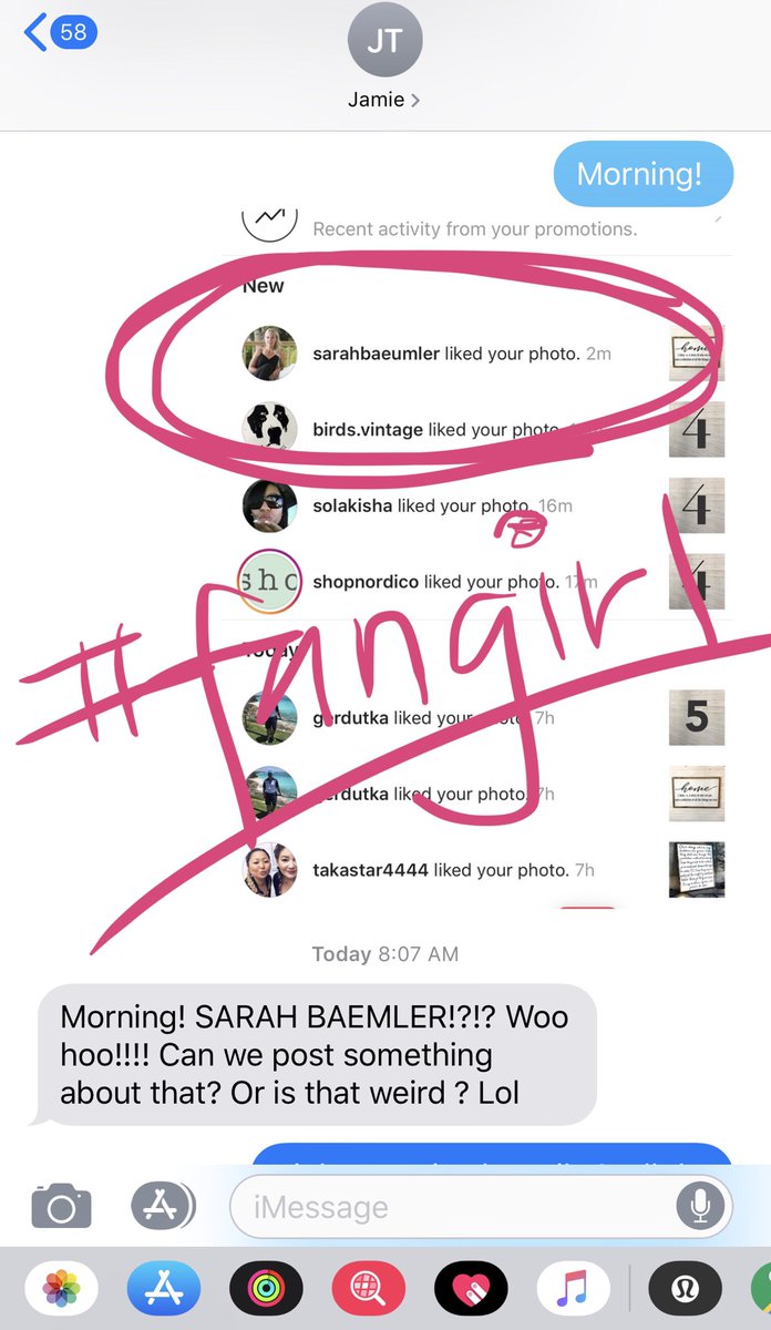 RusticJs's tweet image. How excited are we?! Thanks for checking us out, @SarahBaeumler! #MadeOurDay