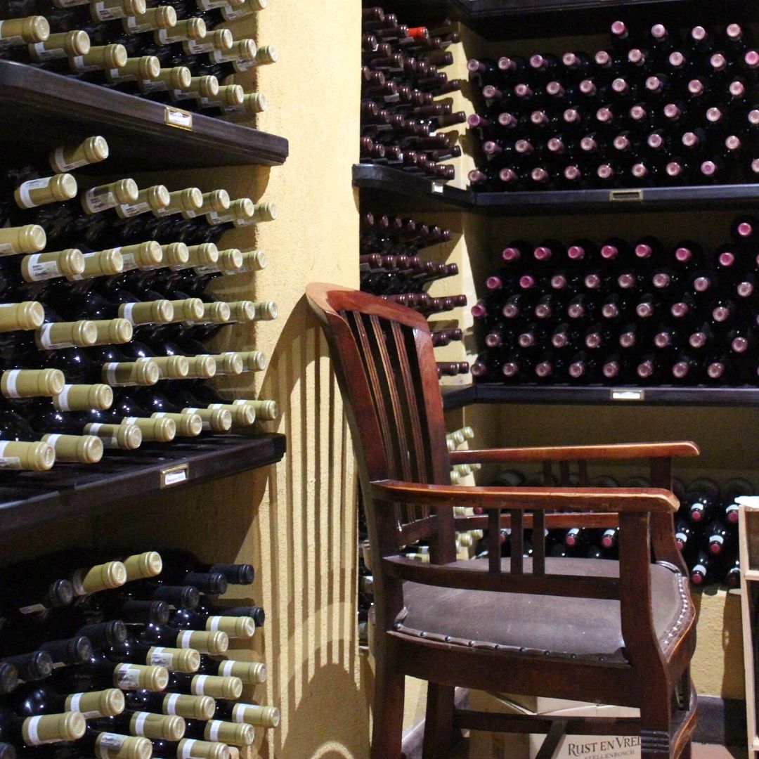 Inside the Wolwedans cellar: we are pretty sure we will never run out of wine at our camps.

 #OutOfThisWorld #Wolwedans #NamibRand #Namib #NamibDesert #Namibia #Africa #travel #instatravel #traveller #traveler #travelinspo #lux #safari