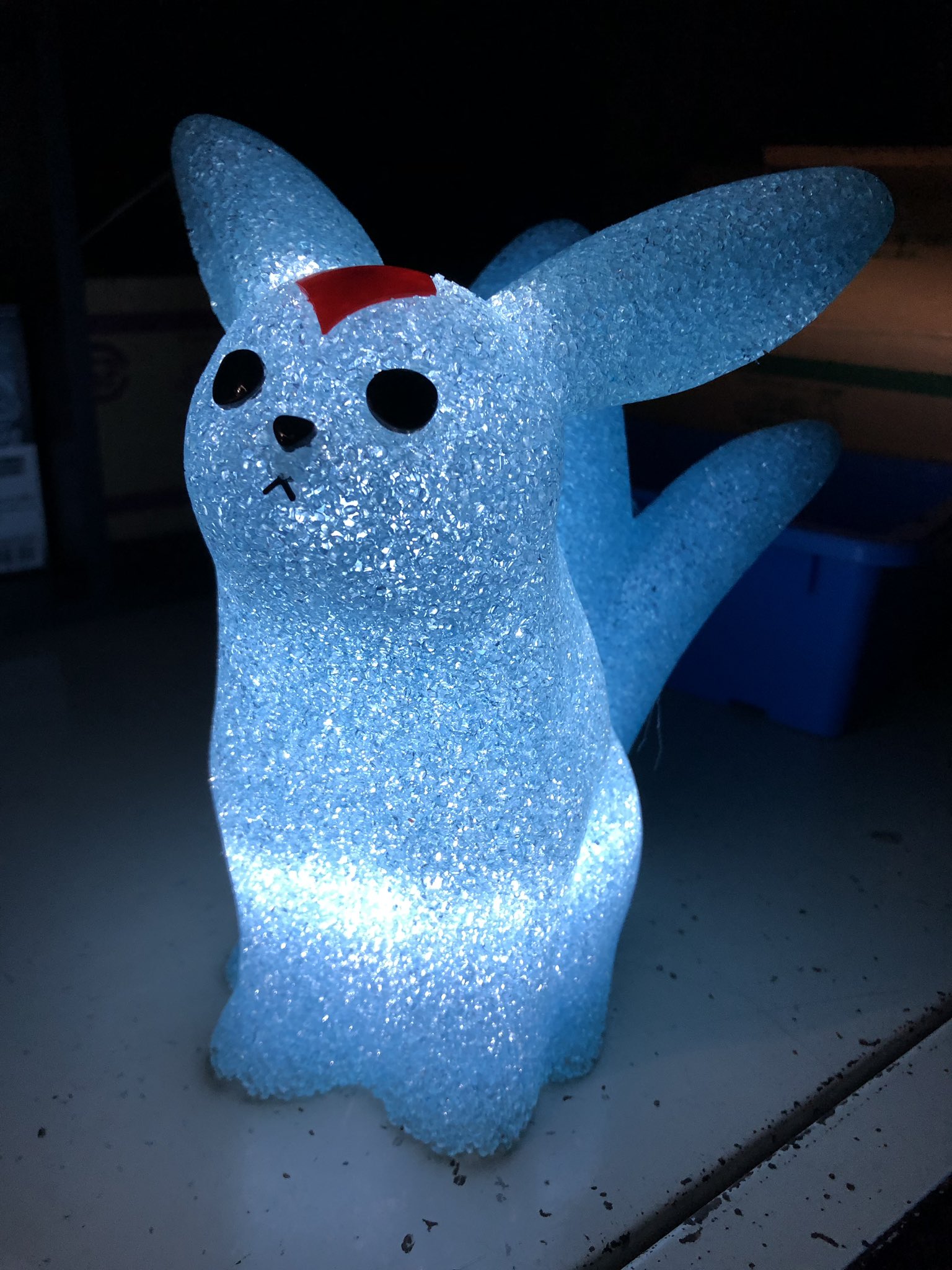 FF14 カーバンクルのキラキラルームライト カーバンクル・ルビー