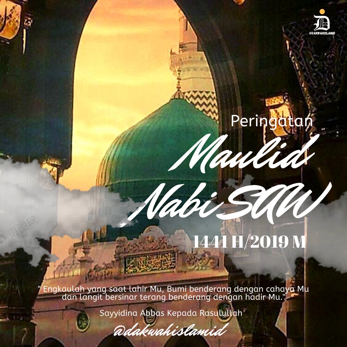 ikkazz's tweet image. #MaulidNabi1441H