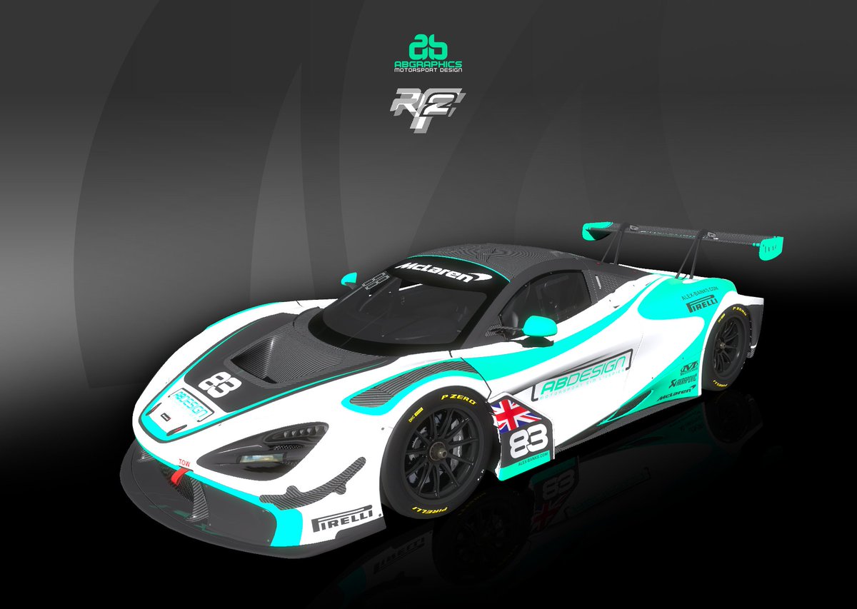 First Trial Livery #liverydesign #rfactor2 #esports #simlivery
