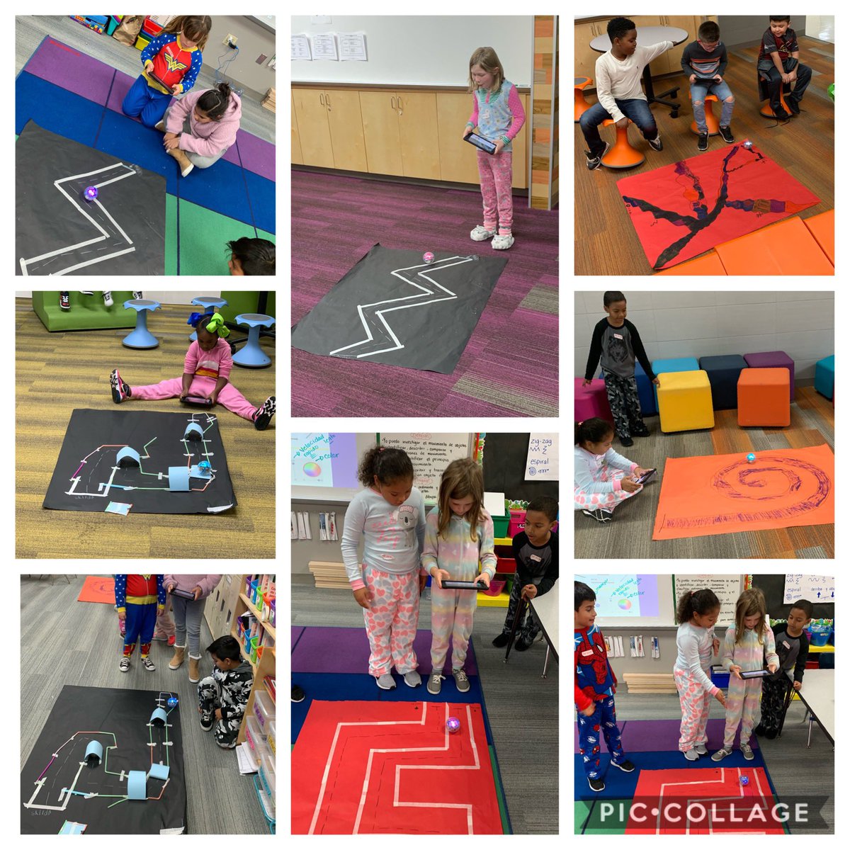 2ndGradeDual's tweet photo. Students created and compare patterns of movement of objects and created ramps to analyze force and motion of different objects during science. #STEM @JonesAcademy1 https://t.co/p0ewx3AXiG