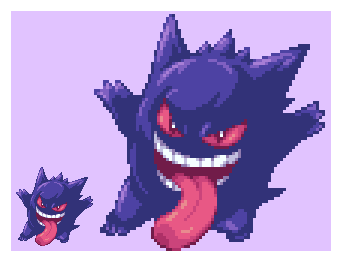 تويتر あめしぃ على تويتر ドット絵習作 ゲンガー Pixelart Gengar ゲンガー T Co 8mgw7m05ub