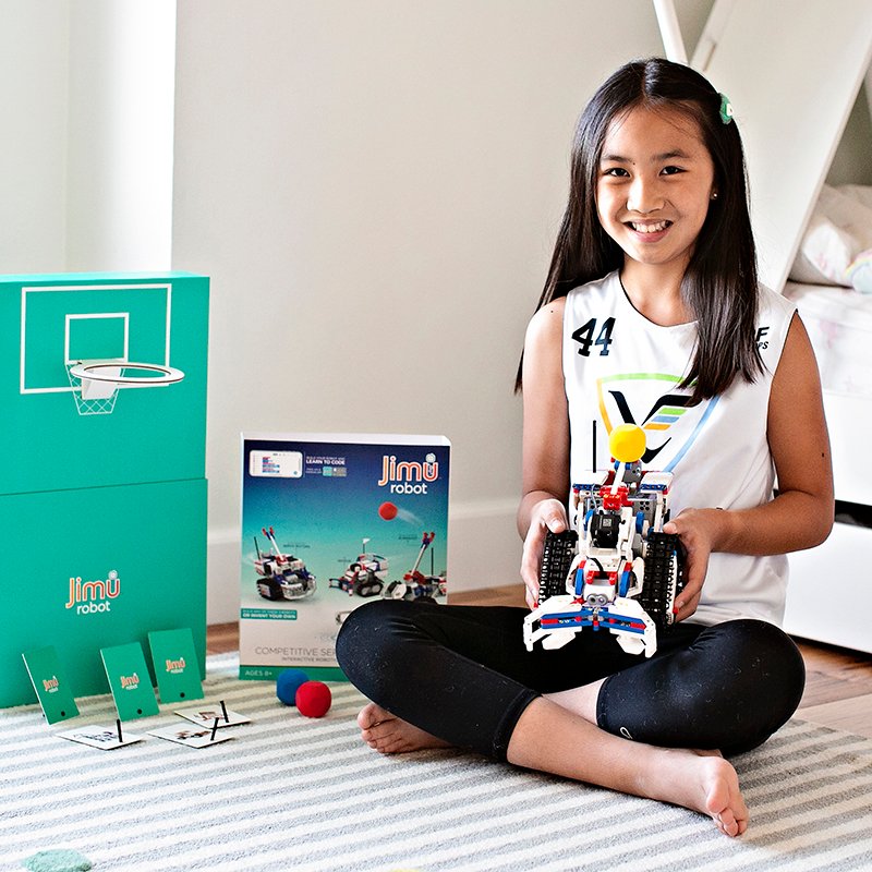 hell0Wonderful's tweet image. My daughter built @ubtechrobotics’ new #JIMURobot  #Champbot. (#ad) She loves coding and basketball, so this was a huge win for her to create her own robot! #CreateMagicwithJIMU #UBTECHRobotics clvr.li/ubtech_hellowo…