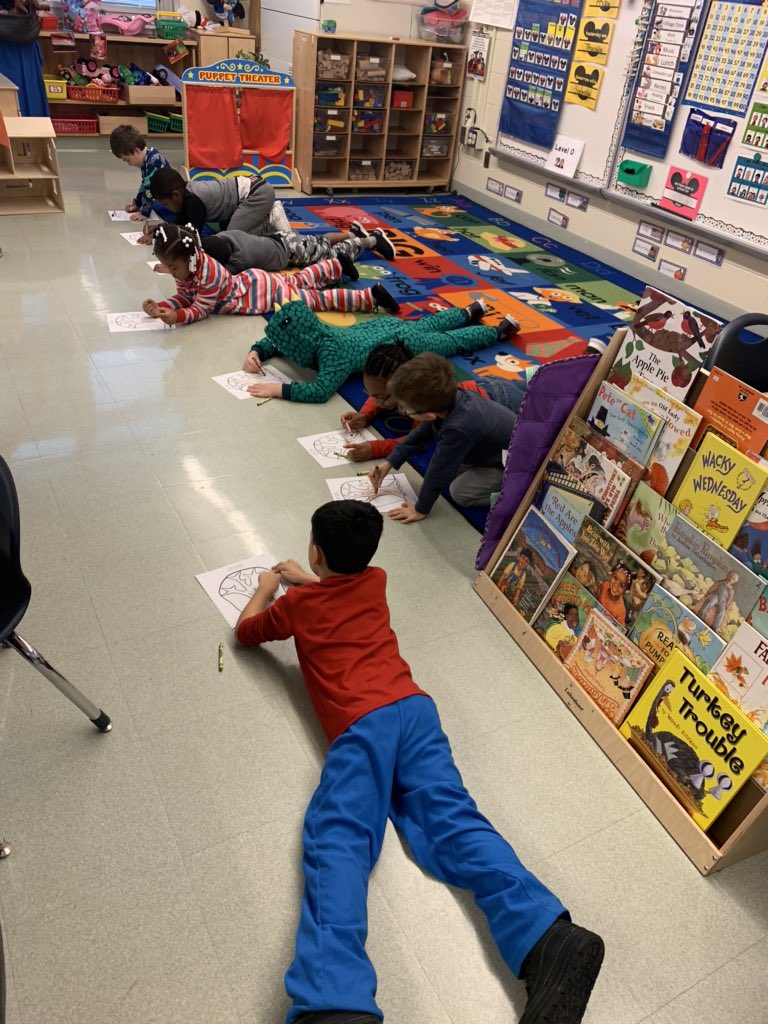 tricialynn811's tweet photo. What’s better then working on your tummy together in your pajamas ❤️😊 @RCSDAMDA @RCSDNYS @TDade @LeaderGonz #changethenarrative #ROCOneFamily #amda12together #ASDConnect #pajamaday #motorskills https://t.co/WXKOdPF7vP