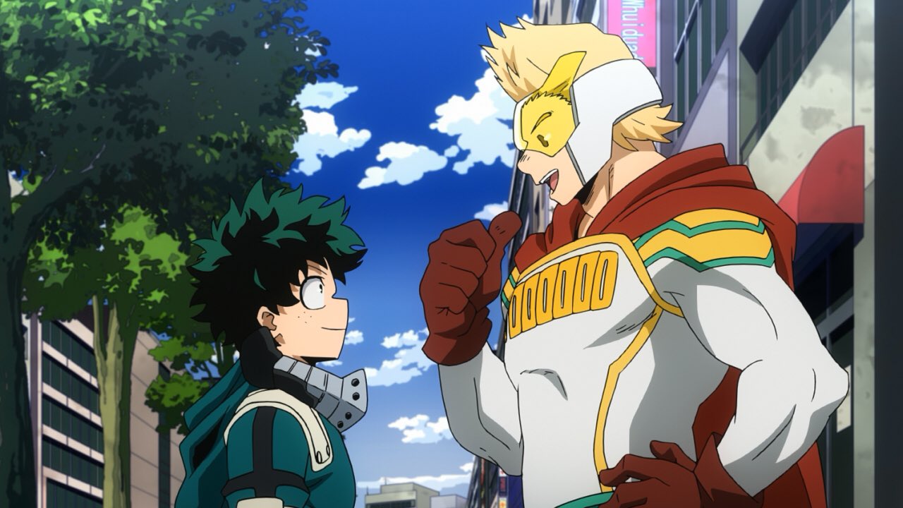 Twitter এ 僕のヒーローアカデミア ヒロアカ アニメ公式 土曜が来た 今日11 9 土 夕方5 30から 僕のヒーローアカデミア Tvアニメ4期第4話 通算67話 抗う運命 がon Air インターンでのパトロール中 ひとりの少女に出会ったデクとミリオ そして明かされる