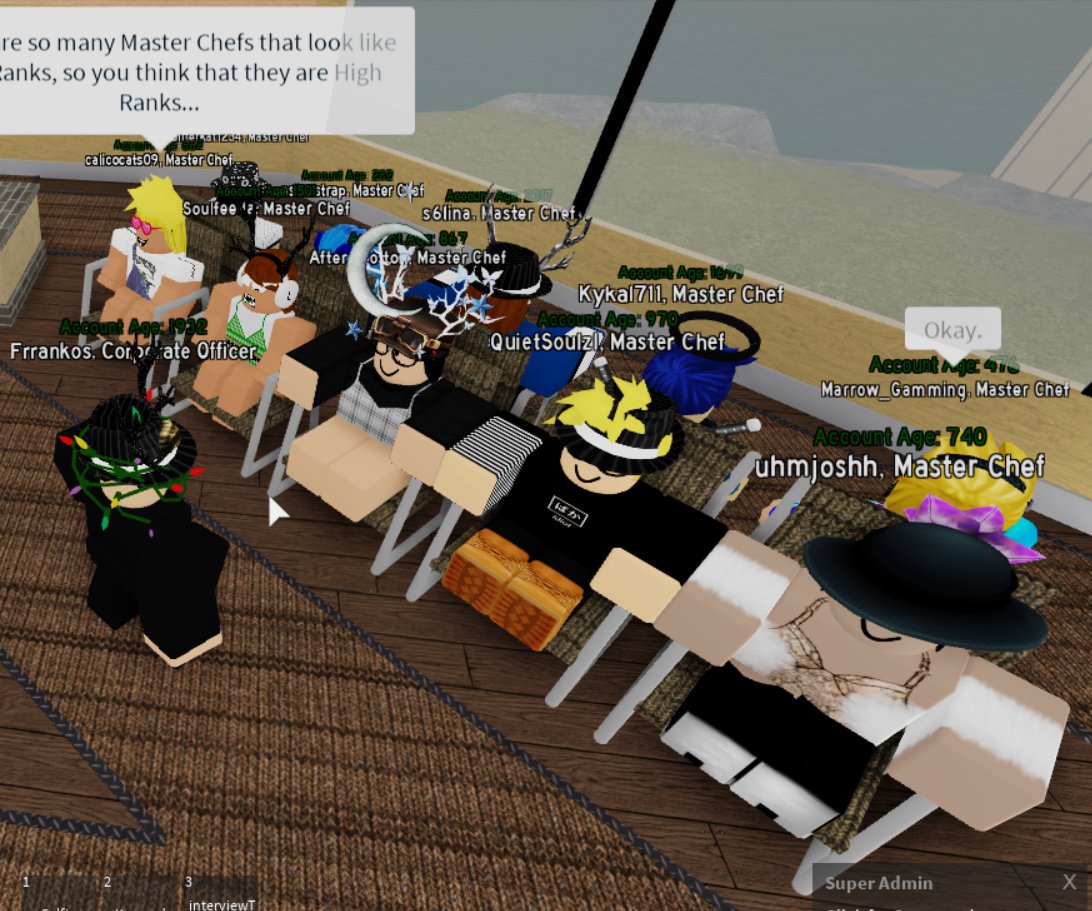 Soro S Restaurant On Twitter A Great Batch Of Candidates At Our Interviewer Interviews Earlier Today Congratulations To Our New Interviewers - roblox soros questions