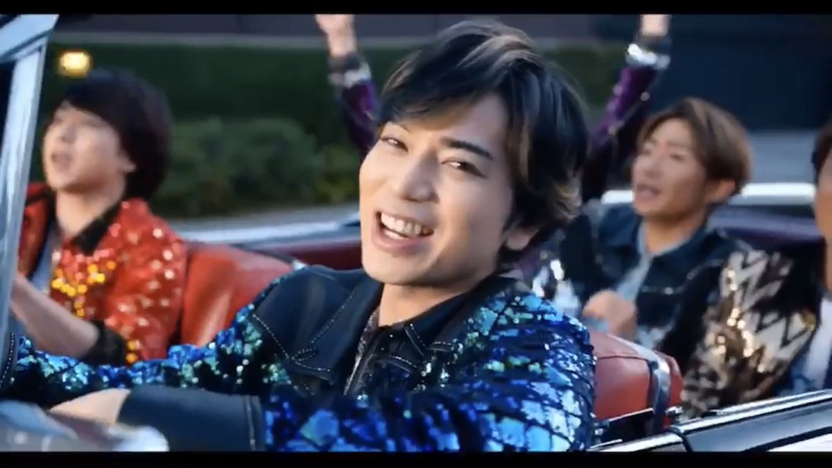 松本潤くん金メッシュだ😻😻❤︎ このまま髪型髪色変えないで会いたい