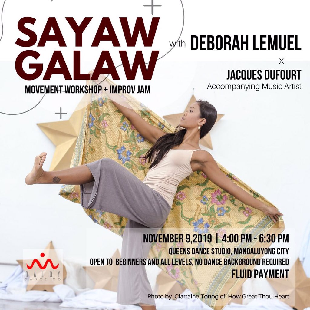 DaloyDC's tweet photo. Happening today at 4pm! Join us for Sayaw Galaw! ❤️ https://t.co/jMzfz1VsEI