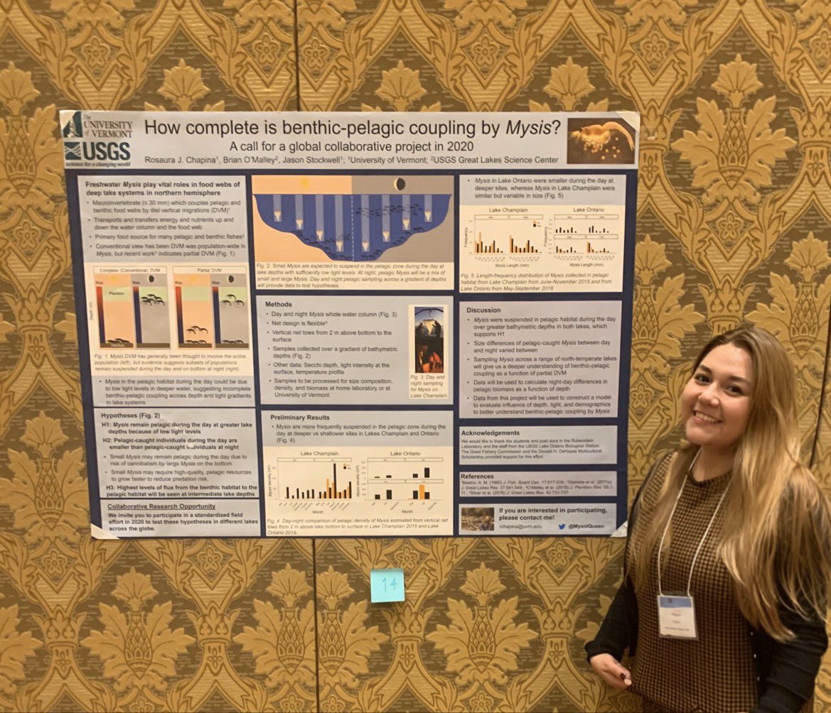 Attended my first GLEON meeting this past week. #GLEON21  
It was such a great meeting and I had the chance to reunite with the <a href="/aquacosm/">AQUACOSM</a> team #FOAMZ @dvm_uvm <a href="/jondoubek/">Jonathan Doubek</a> <a href="/planktongirl16/">Heather Wander</a> @GoldfarbSadye 
#zooplanktonteam 🎉🎊