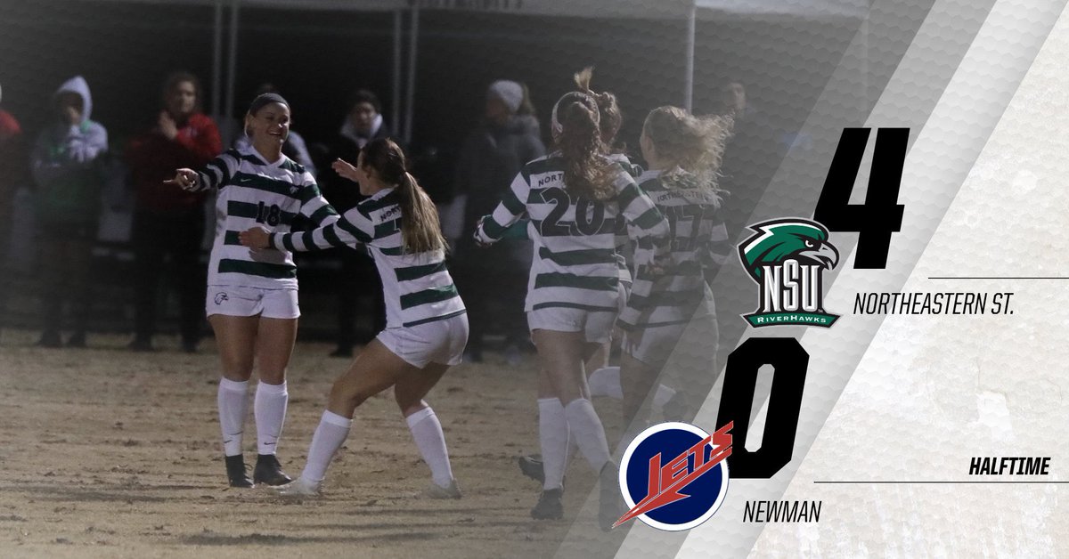 .@NSUWSoccer advances to <a href="/TheMIAA/">The MIAA</a> semifinals with a blowout win #TeamNSU