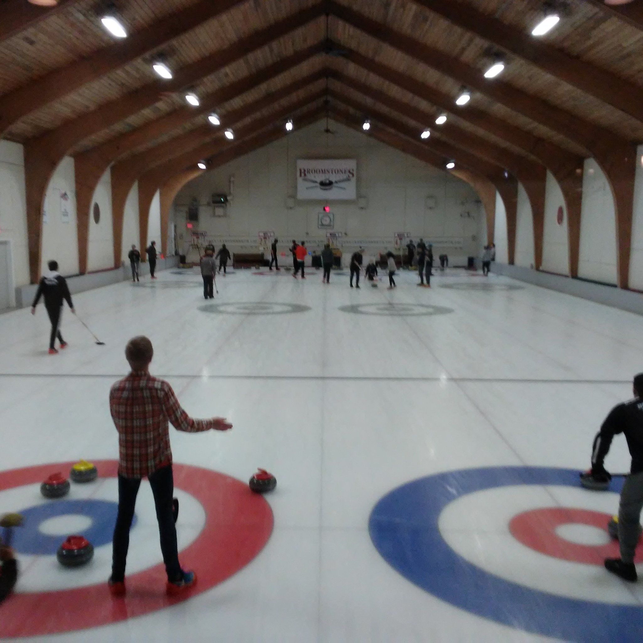 Andrew Willis on Twitter "Broomstones College Bonspiel has started! First stop in New England