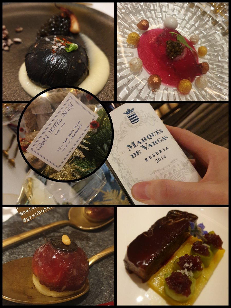 Finisimo el menú de Navidad creado por @arellanofernan  chef del dos estrellas Michelin @zarandarest  para el <a href="/granhotelingles/">Gran Hotel Inglés</a> .Menos es más! Deliciosas ambrosías con una austera presentación y un buen gusto poco común en los fogones nacionales. #granhotelinglesnavidd