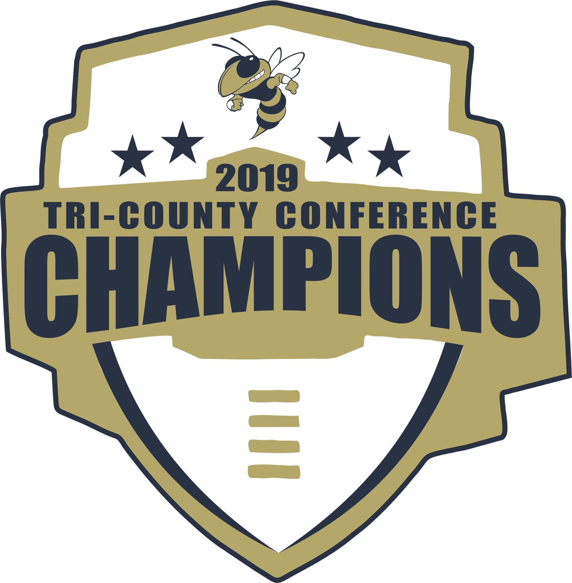LC_JacketsFB's tweet photo. Jackets WIN vs Southern Lee 44-0
2019 Tri-County Conference Champions!! Link in BIO for Apparel 
#JacketNation #WeSWARMTogether https://t.co/473oj6GVgW