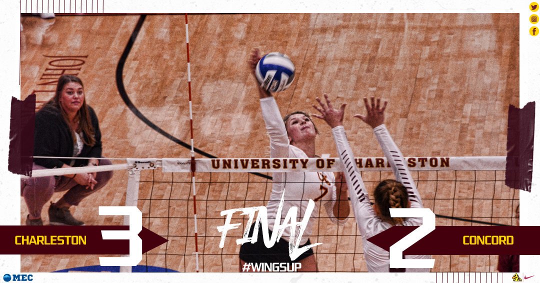 WVB: UC goes on the road and takes home the W against concord as they defeat the Mountain Lions 3-2! #WingsUp