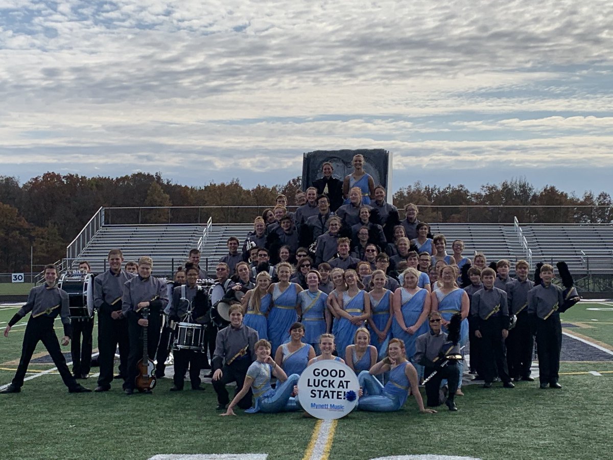 corykelley13's tweet photo. Thank you @Norwell_AD and our basketball programs for allowing us the ability to rehearse indoors this week!!  Very thankful that the roof will be closed tomorrow on the floor at Lucas Oil Stadium #angelusintus2019 https://t.co/d7NOEy4JDB