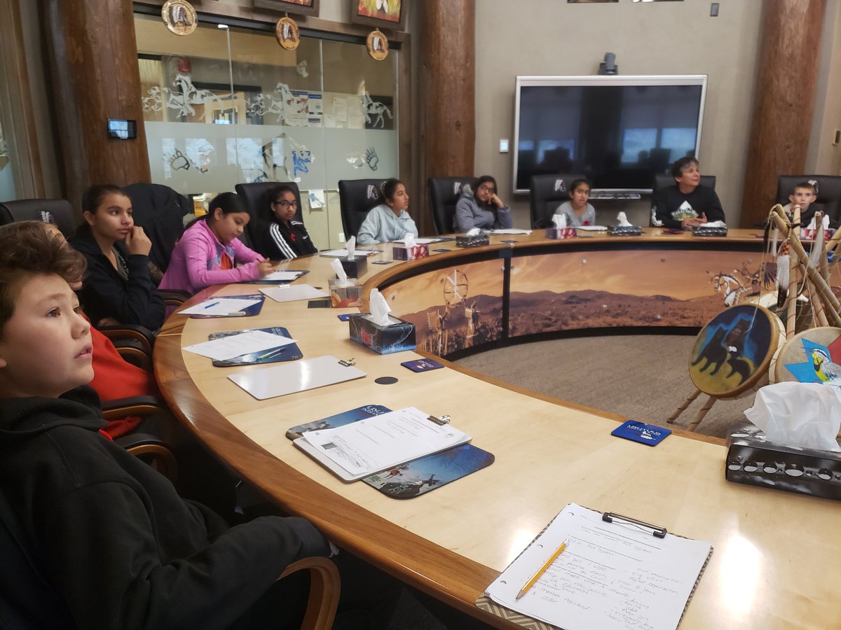 Learning about the indigenous government system! Thank you Chief Louie for this amazing experience. #OES