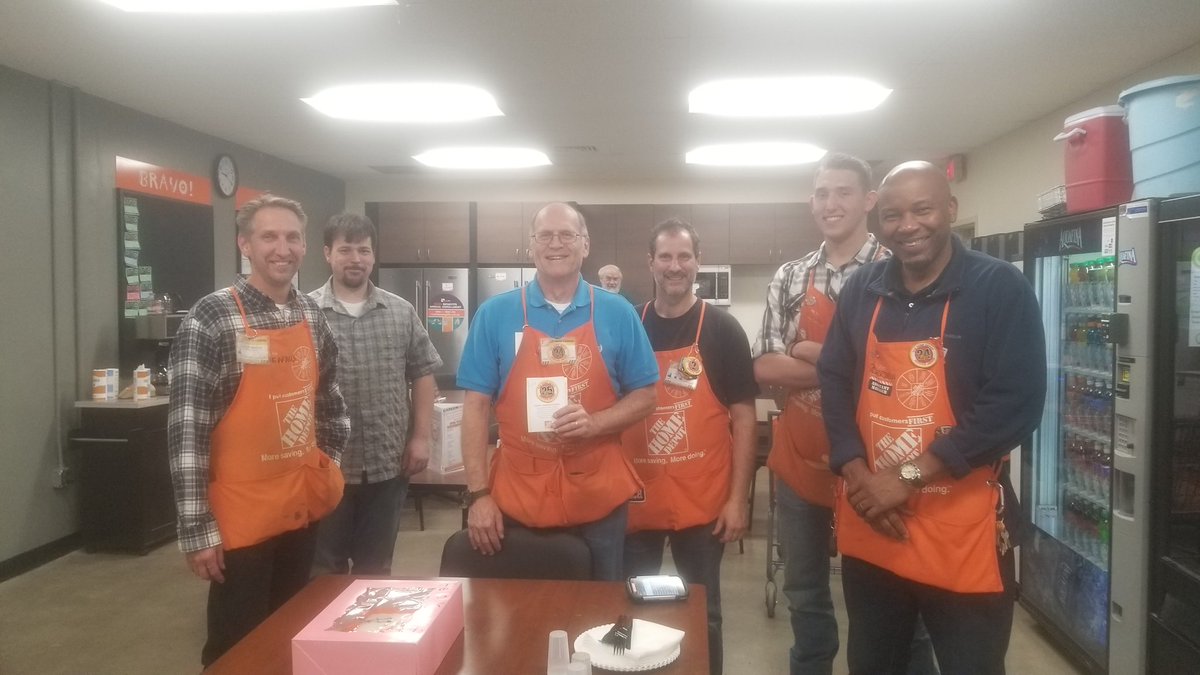Happy 25th anniversary to Mike Imber from the whole 2708 store. Your commitment to Home Depot is inspiring and appreciated! <a href="/Barrington2708/">Christopher Lucas Barrington</a> <a href="/GuarinoSarah/">Utica United 2708</a> <a href="/tennvols34/">SHANNON GOODELL</a> @LittleMidge81 <a href="/yvonne_2707HD/">Yvonne V</a> @ashley2708HD
