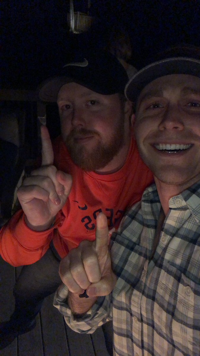ATOClemson's tweet photo. Former social media chairs Jay Young and Jack Rosenblum have put aside their differences and decided to root for #Clemson this weekend. Please retweet. @Oprah @BradPaisley @sammywatkins https://t.co/uUreVJUJJ8