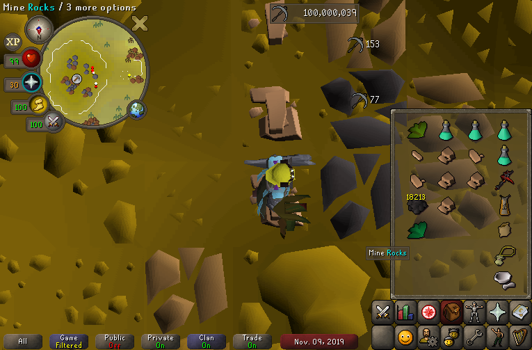 100m Mining