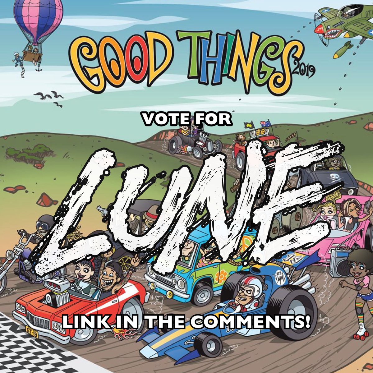 lunegroove's tweet photo. We would be absolutely stoked to be given the opportunity to take part in this showcase. If you think the same then please do us a favour and chuck us a vote! 
https://t.co/YtuF7VBCJU

Reminder that GHOST is up now on all streaming platforms!
https://t.co/g5UF4Uz2XO https://t.co/JWWZsw5lY3