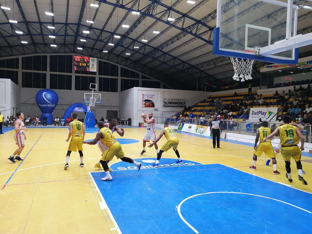 Final
4to periodo en Quibdó
<a href="/CimarronesChoco/">Cimarrones del Chocó</a> 63 - 81 <a href="/titanes_baq/">Titanes de Barranquilla</a>
Coliseo de Quibdó