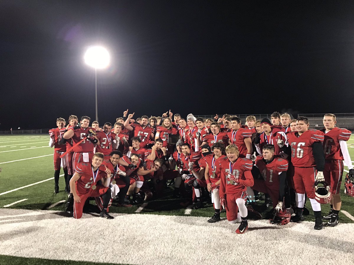 PaFootballNews's tweet image. D6/9 Class 4A champs @RollOnRaiders