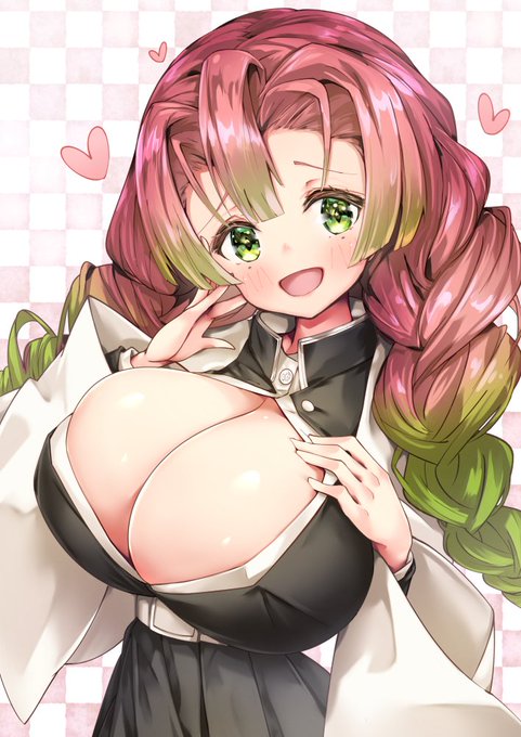 蜜璃ちゃん描いてみた! #鬼滅の刃 #甘露寺蜜璃 