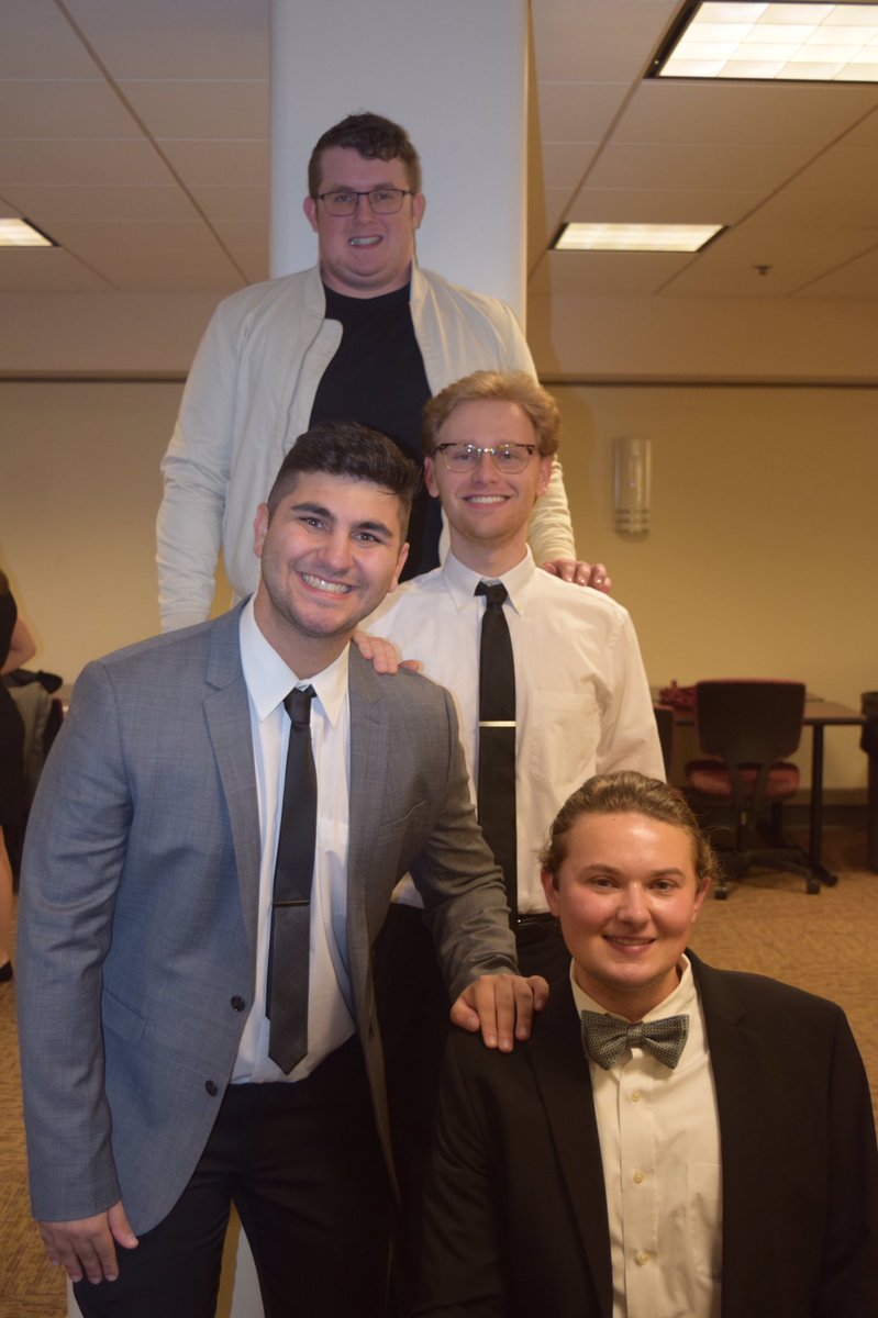 duqkappapsi's tweet photo. Delta Epsilon would love to formally welcome our 20 brand new brothers into our chapter, and we can’t wait to see what the rest of the semester holds #kappapsi #initiation2019 #fall2019 #kappapsimep https://t.co/qQghzd14Op